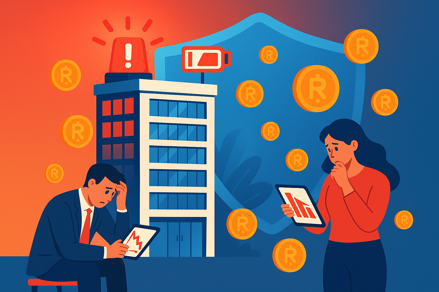 Quando uma empresa avisa que o dinheiro está acabando: o que você precisa saber sobre risco de continuidade